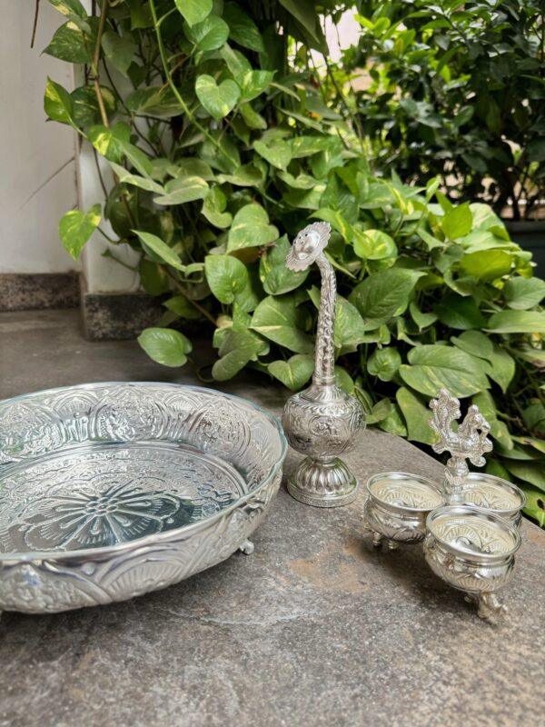 GERMAN SILVER PANEER SET A