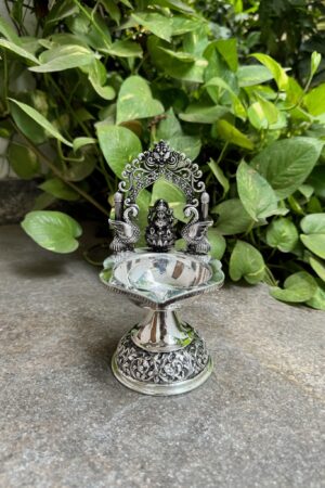 ANTIQUE GERMAN SILVER MINI VIZHAKKU