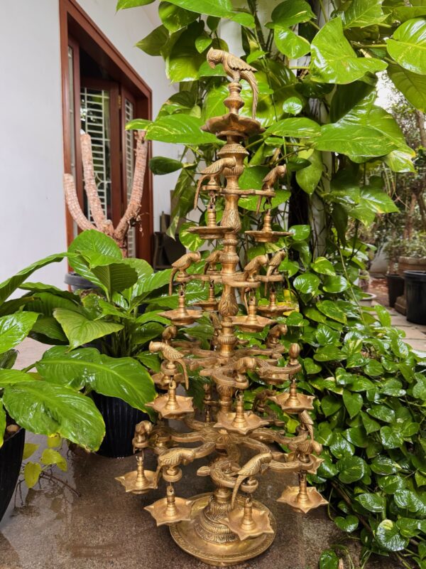 Parrot Adduku VIZHAKKU | LAMP | VILAKKU