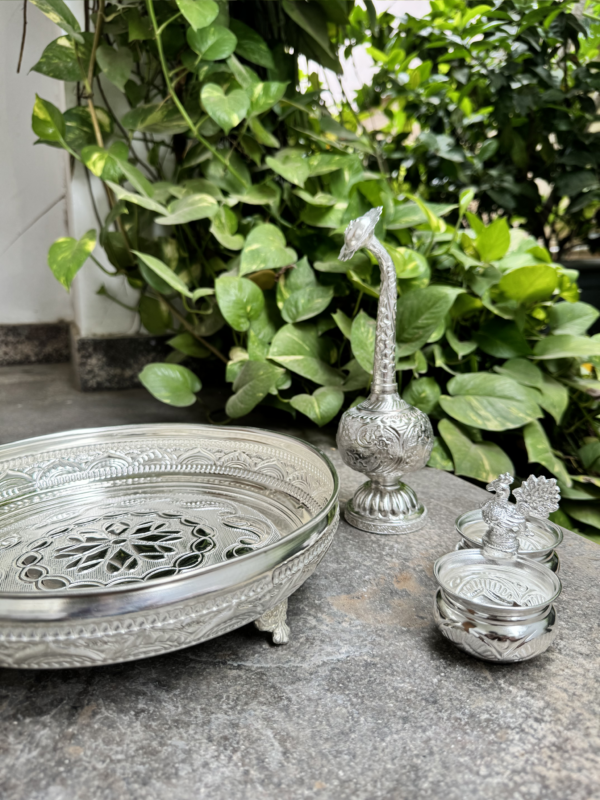 GERMAN SILVER PANEER SET B