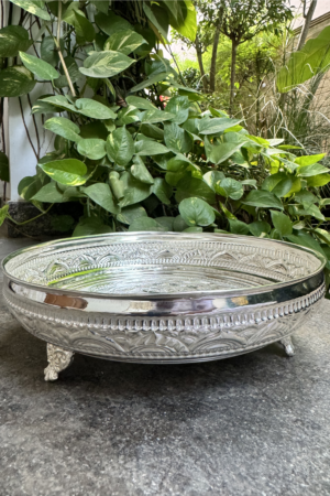 GERMAN SILVER DOME PLATE