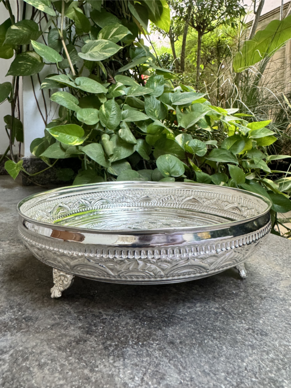 GERMAN SILVER DOME PLATE