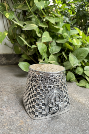 ANTIQUE GERMAN SILVER AKSHADHAYA KINNAM