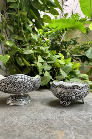ANTIQUE GERMAN SILVER POO KINNAM