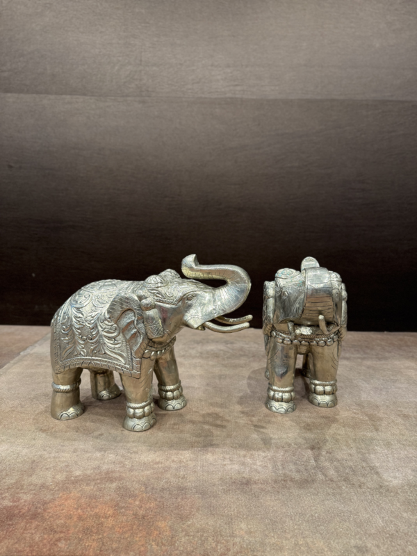 ANTIQUE GERMAN SILVER ELEPHANT