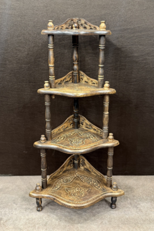 WOODEN 4 STEP STAND