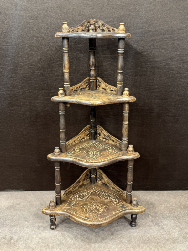 WOODEN 4 STEP STAND