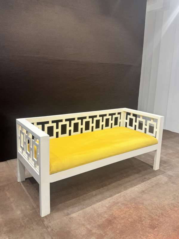 FRENCH STYLE WOODEN SOFA (3 seater)