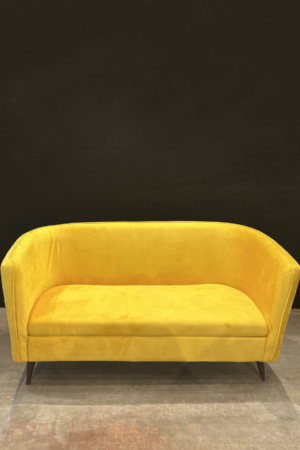 ARCHED VELVET SOFA (3 seater)