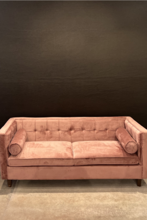RUSTIC PINK MERIDIEN SOFA (3 seater)