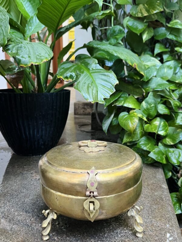 BRASS ROTI BOX