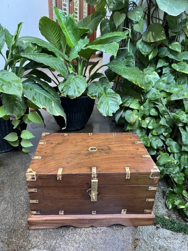 WOODEN CASH BOX