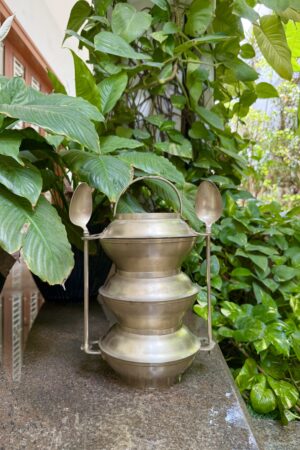ANTIQUE BRASS TIFFIN BOX