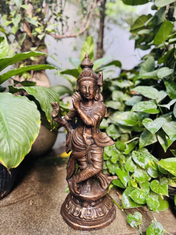 BRONZE KRISHNA IDOL