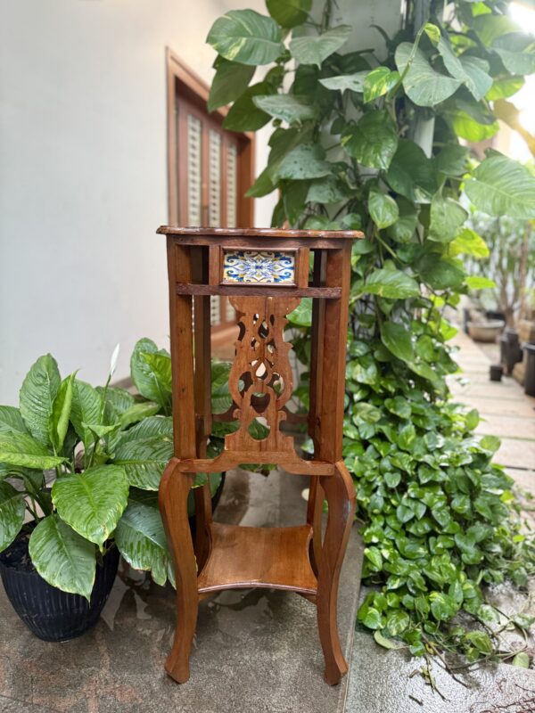 CHETTINAD HANDCARVED TILE TABLE