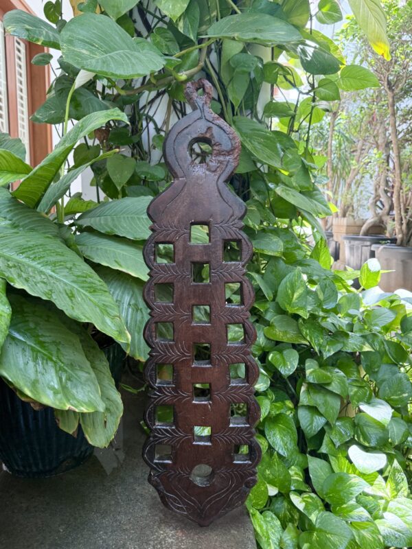WOODEN CHETTINAD SPOON STAND C